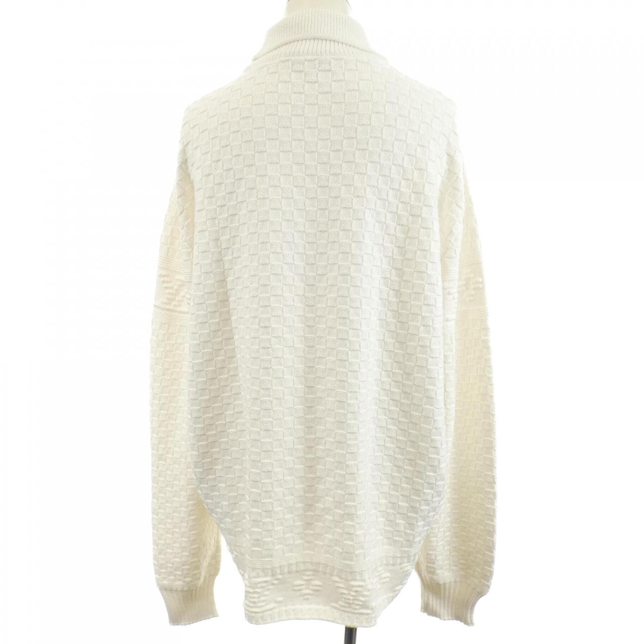 ルイヴィトン LOUIS VUITTON LVダミエウールブレンドプルオーバー HPN63WTZ8 ニット