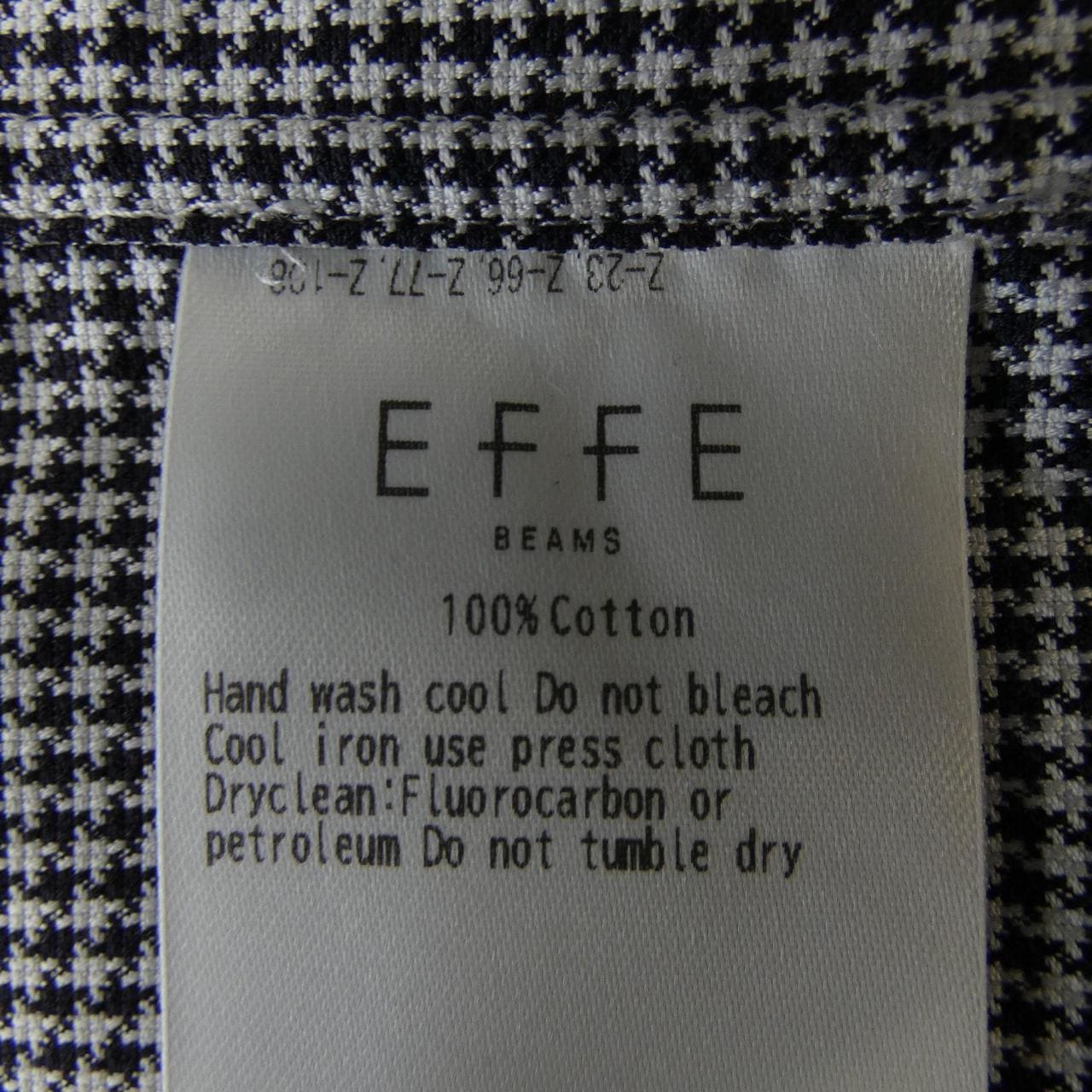 エッフェビームス EFFE BEAMS シャツ