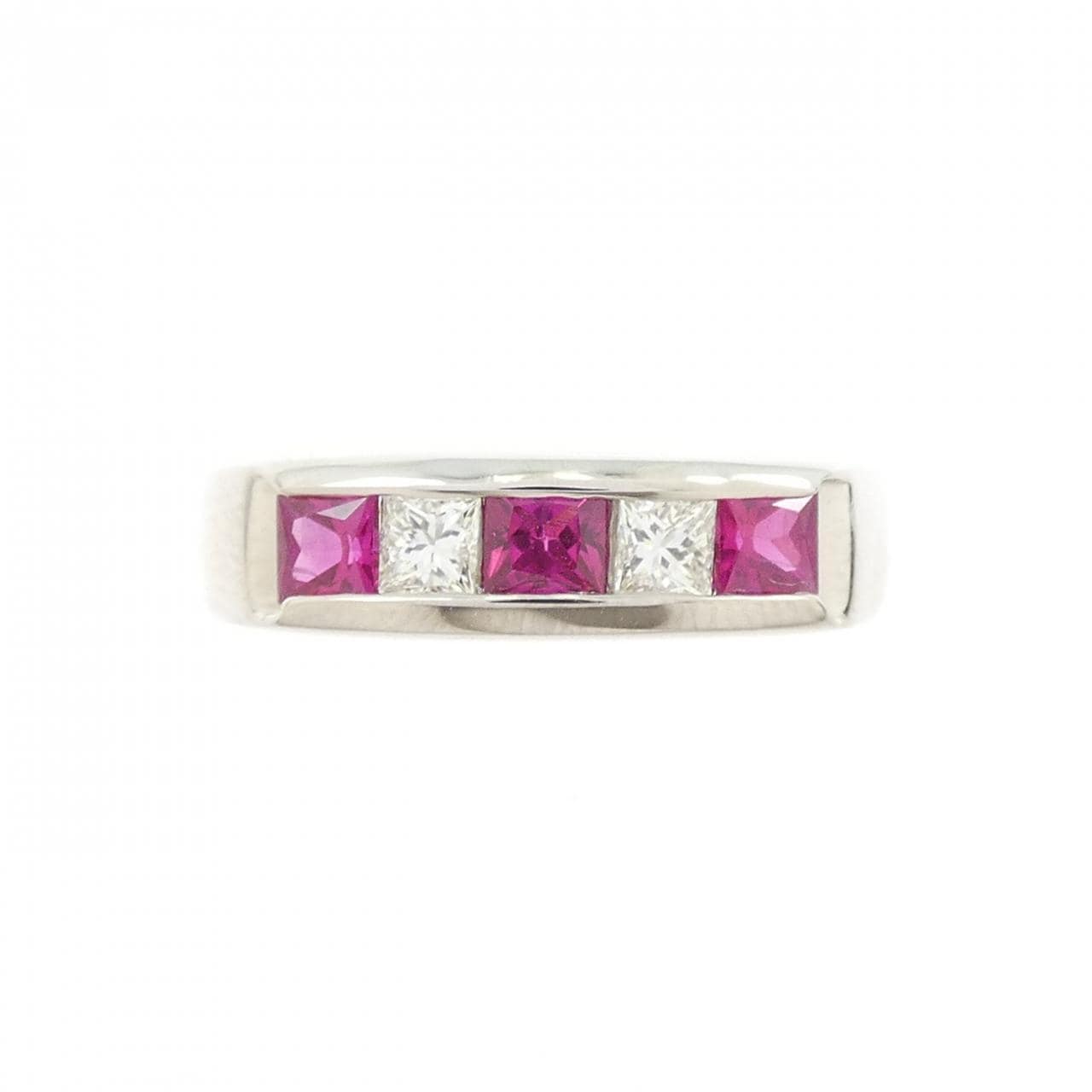 PT900 ルビー リング 0.48CT
