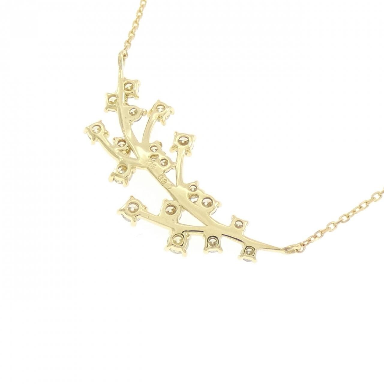 K18YG ダイヤモンド ネックレス 0.30CT