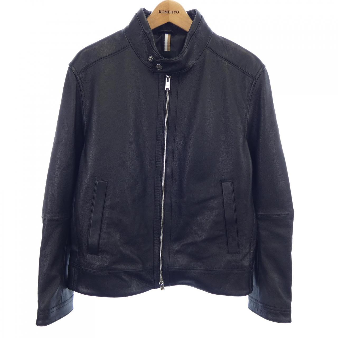 BOSS leather jacket