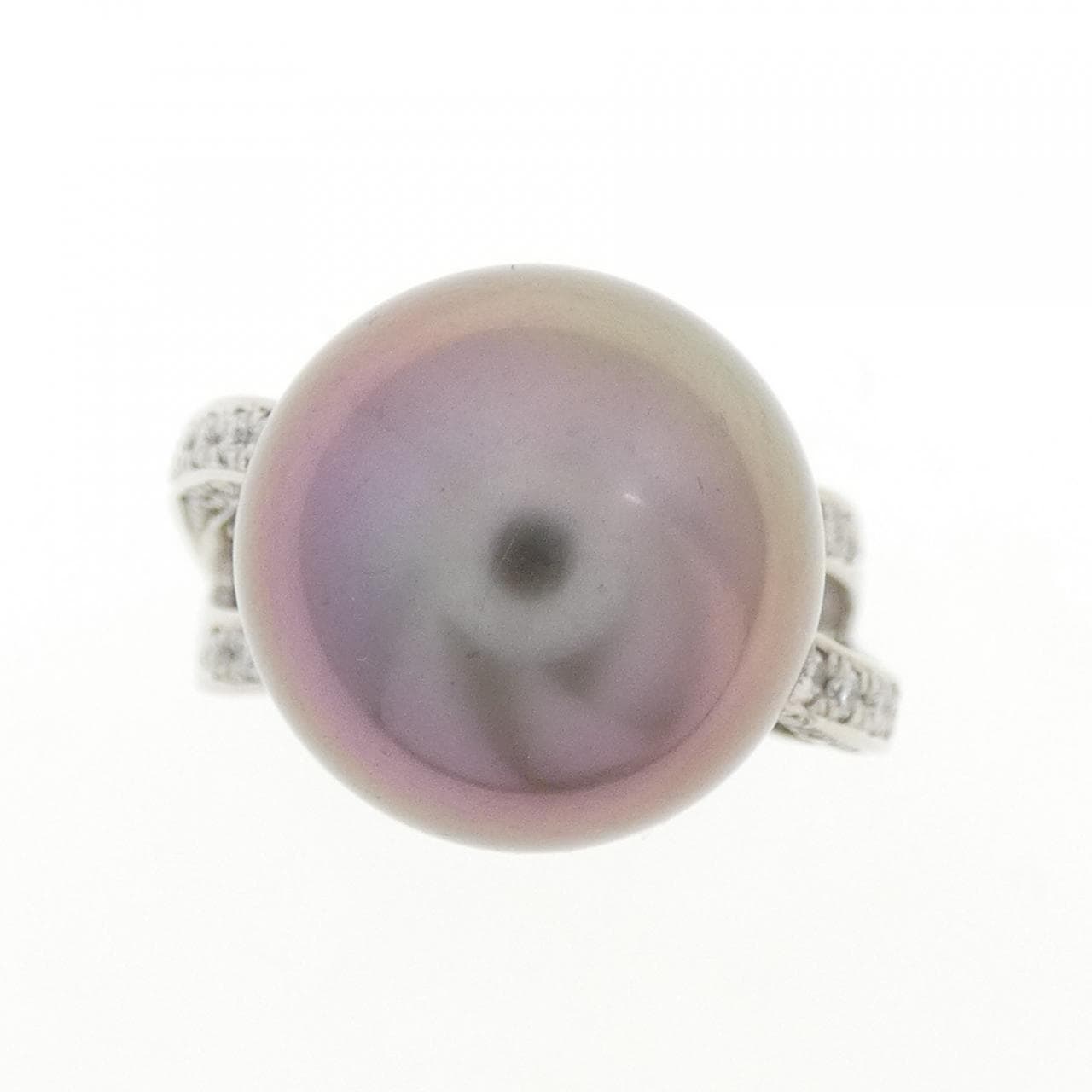 PT900 Black Pearl Ring 14.1mm