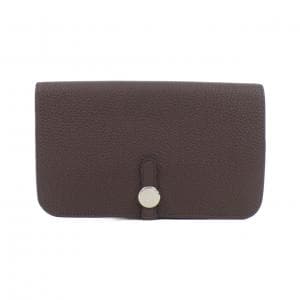 HERMES bifold long wallet