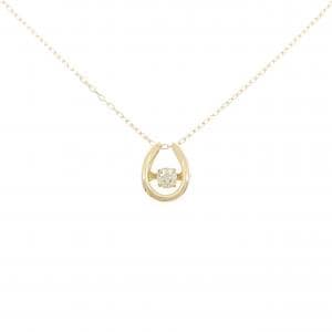 K18YG ダイヤモンド ネックレス 0.08CT