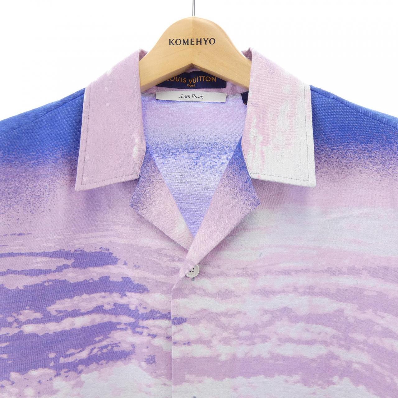 ルイヴィトン LOUIS VUITTON ランドスケープハワイアンシャツ HMS87WJ96 S/Sシャツ