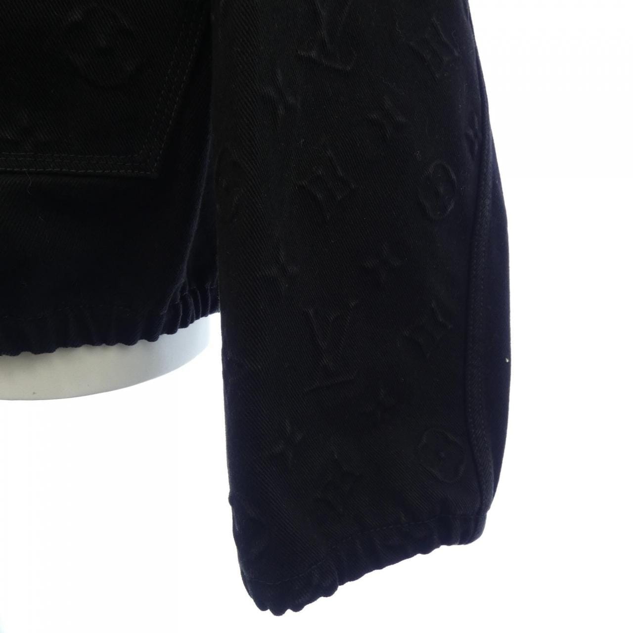 ルイヴィトン LOUIS VUITTON モノグラムディテールフーデッドデニムジャケット HNA10WOK4 デニムジャケット