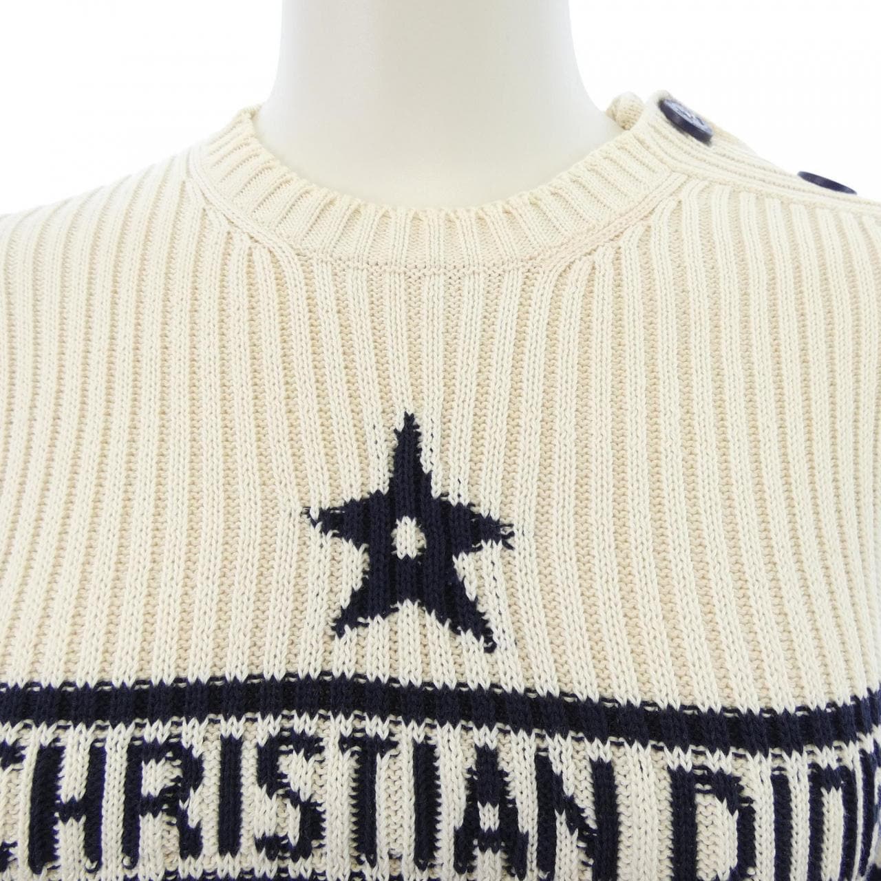 クリスチャンディオール CHRISTIAN DIOR DIOR MARINIERE　DIORIVIERA 244S10AM730 ニット