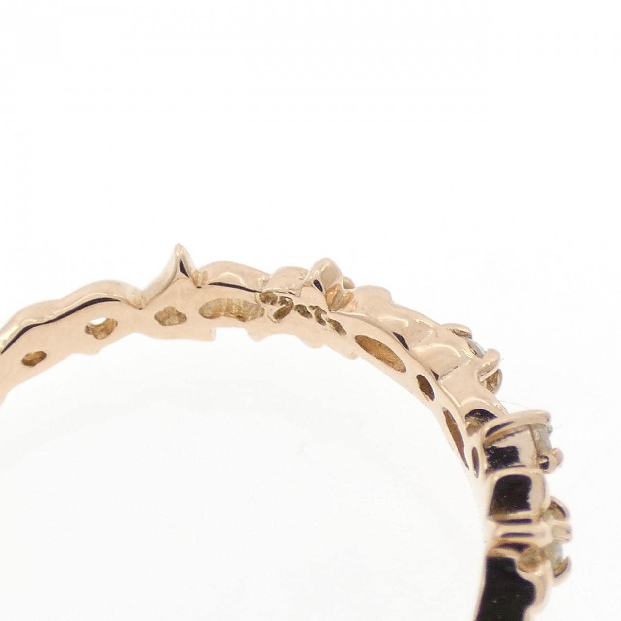 アガット ダイヤモンド リング 0.05CT