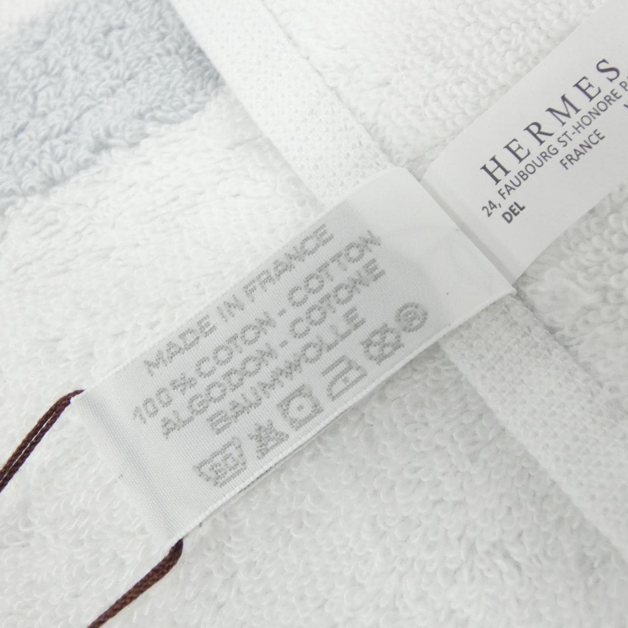 エルメス アヴァロン 32×32 102192M タオル