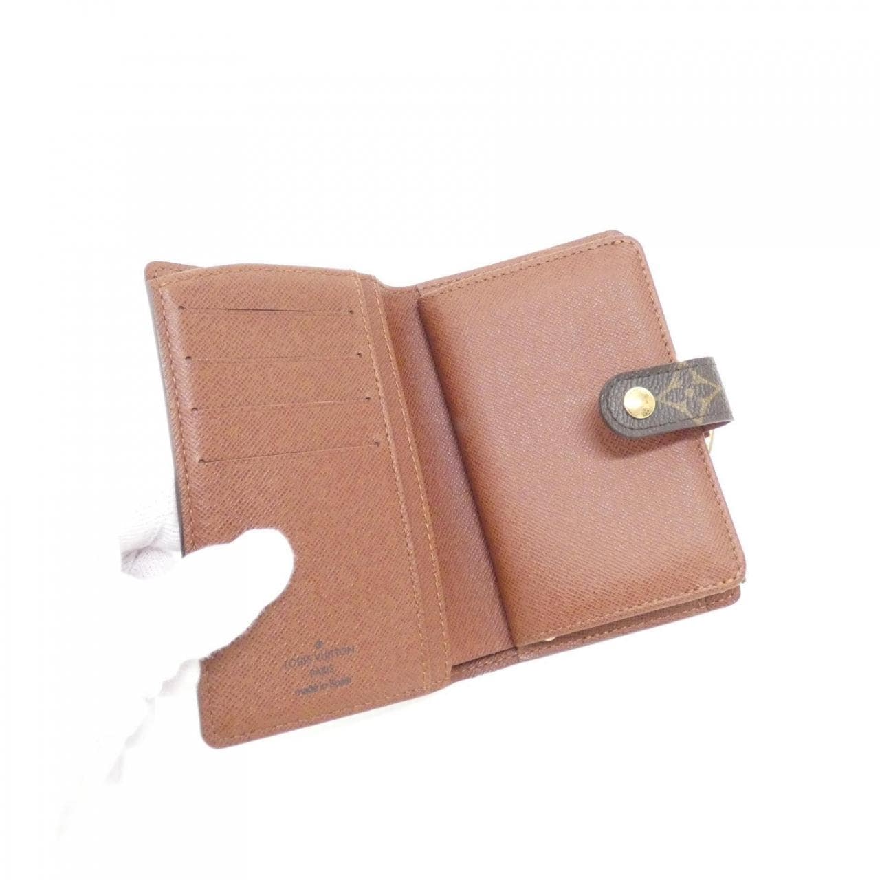 LOUIS VUITTON Monogram Porte Monet Viet Viennois M61663 Wallet