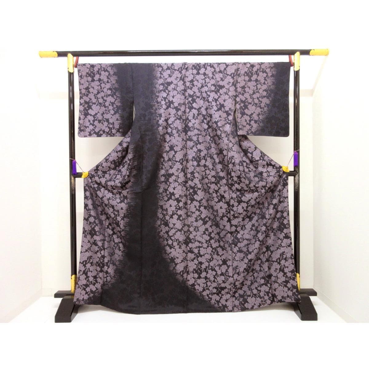 訪問着　お召織　身幅Ｌ寸