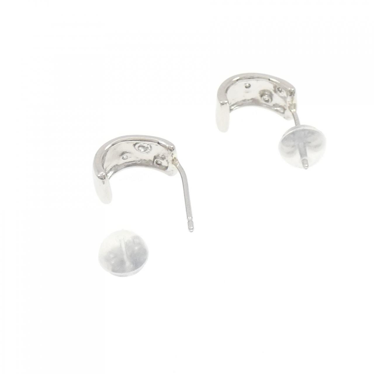 PT/PT900 Diamond Earrings 0.08CT