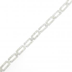 K18WG ダイヤモンド ブレスレット 3.00CT