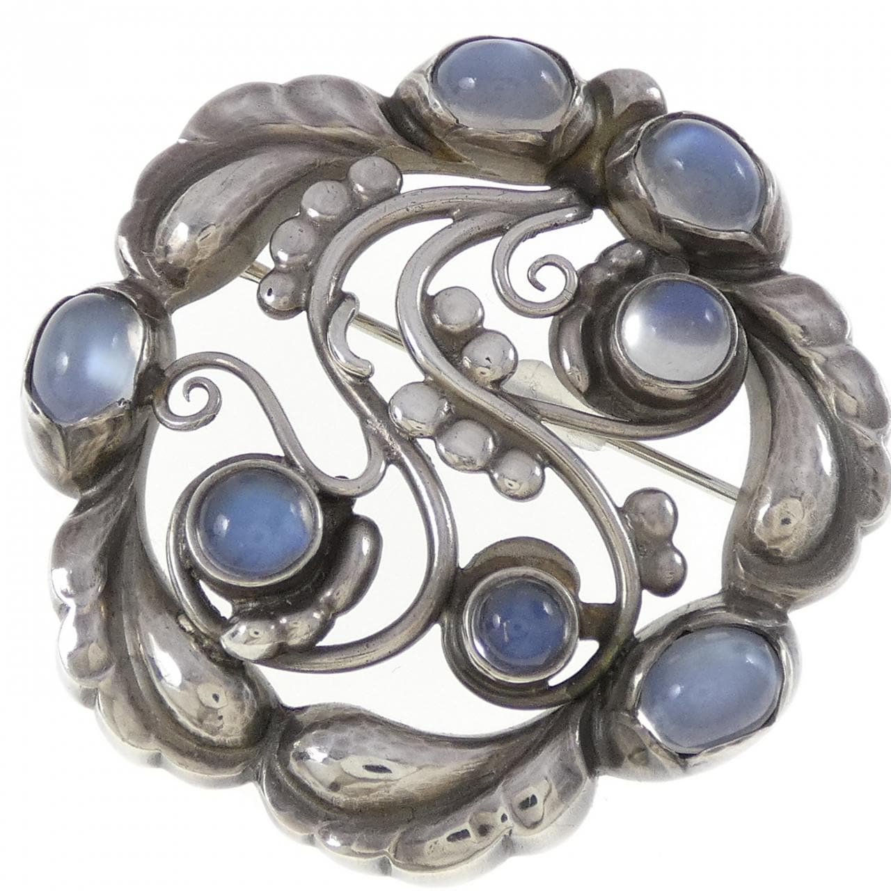 ジョージ ジェンセン ムーンライト ブロッサム ブローチ