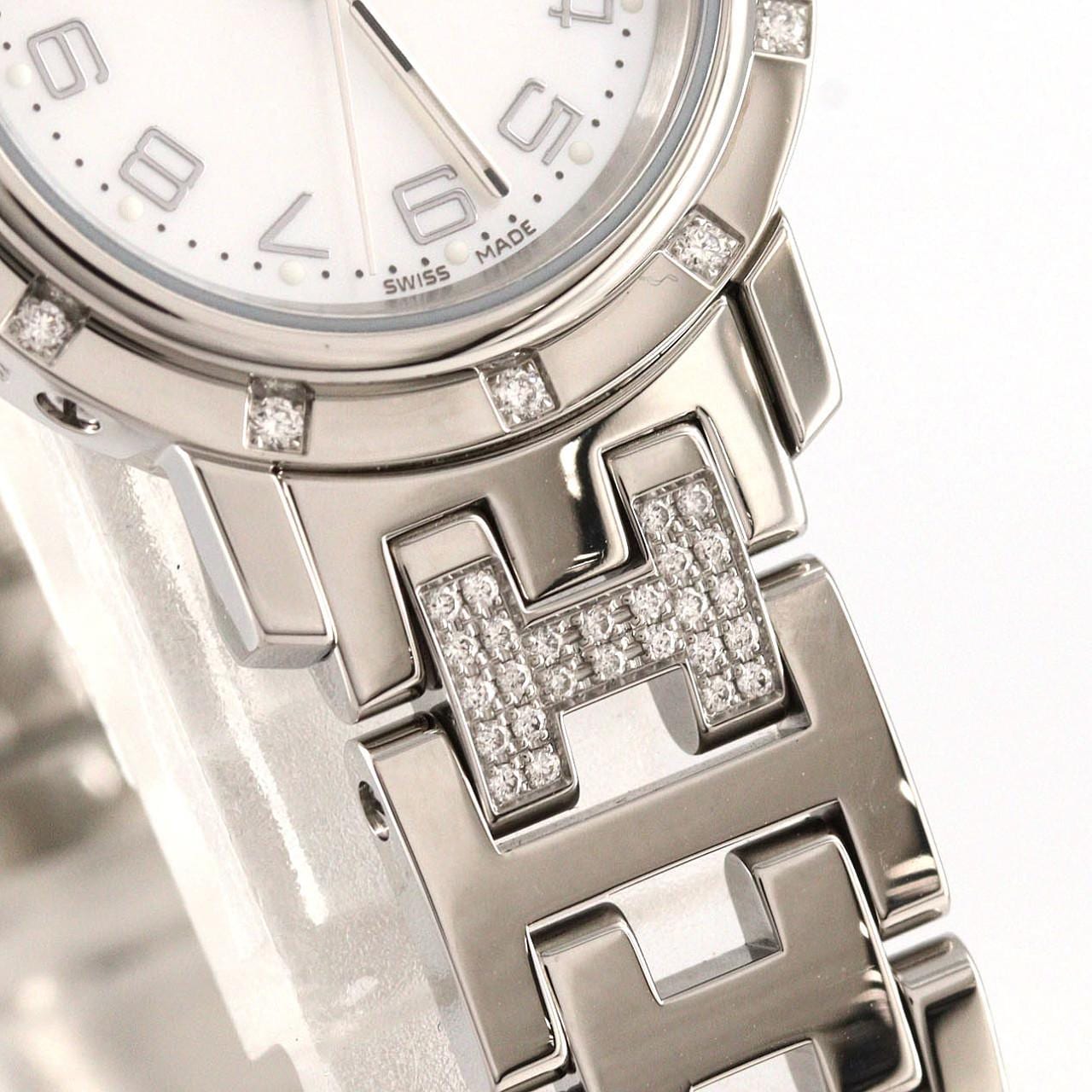 エルメス クリッパー/12P･ブレス1HD CL4.230 SS クォーツ