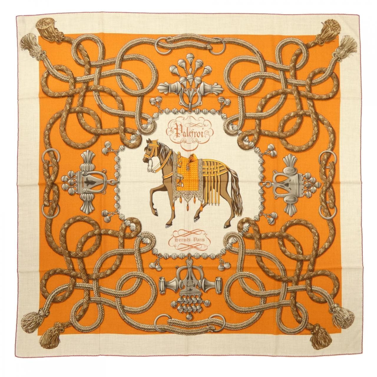 エルメス HERMES PALEFROI パルフロワ H241423S カレジェアン140 ショール