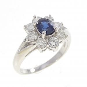 PT900 サファイヤ リング 0.51CT