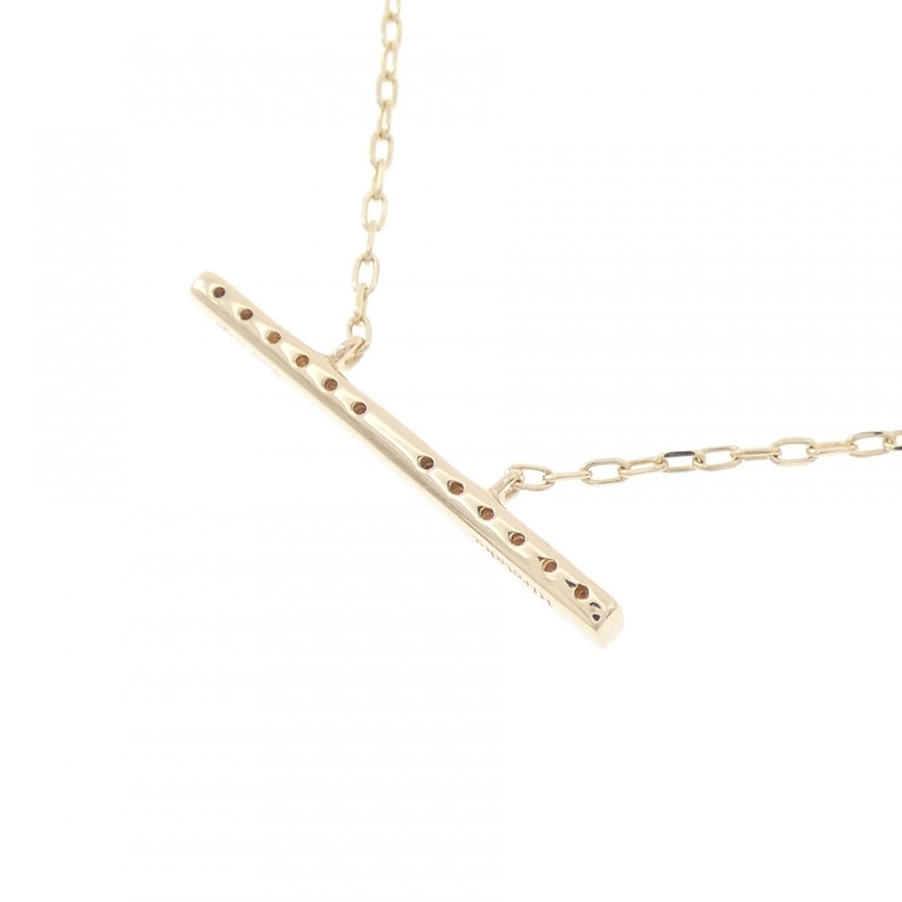 ヒロタカ トラペーズ ネックレス 0.06CT