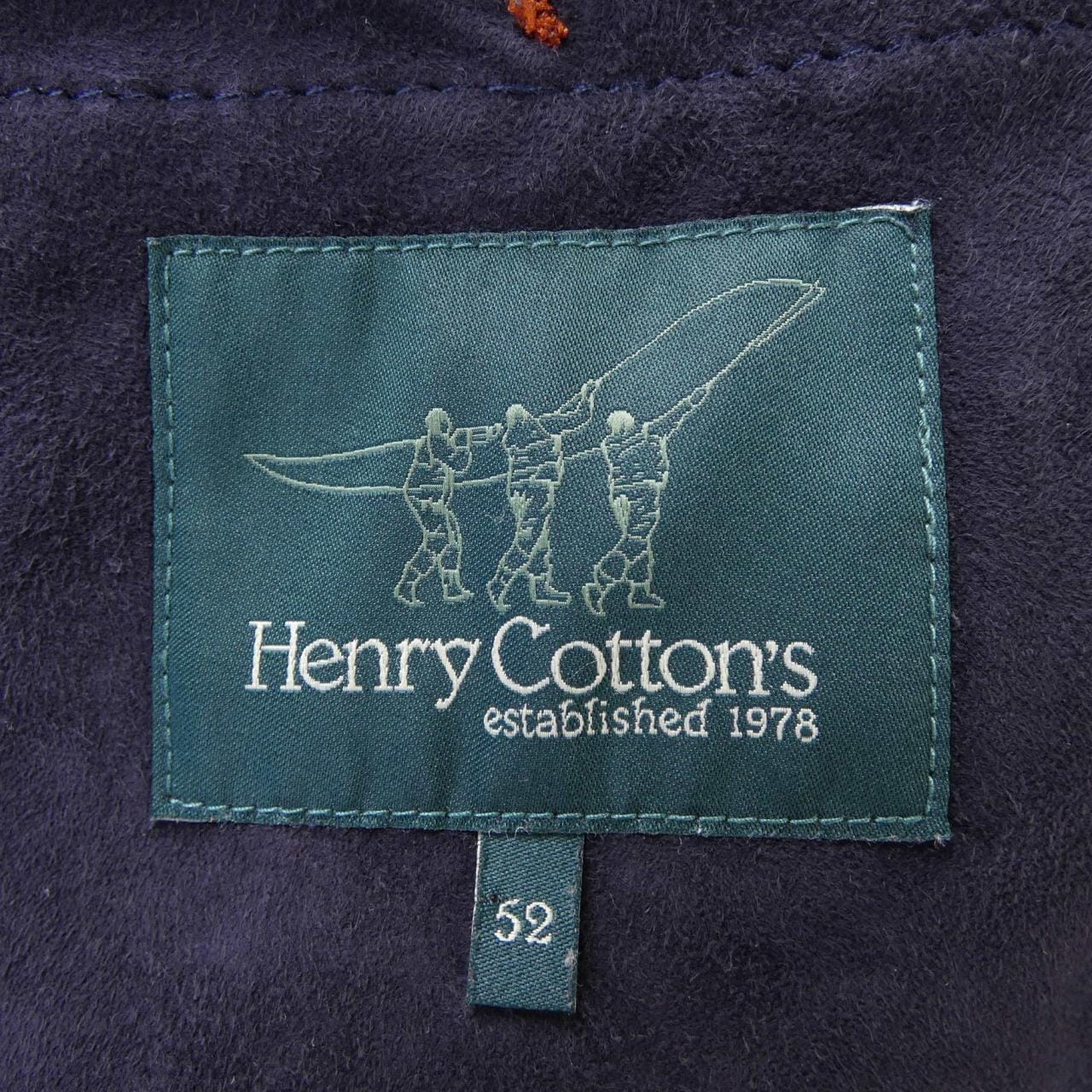 ヘンリーコットンズ Henry Cottons レザージャケット