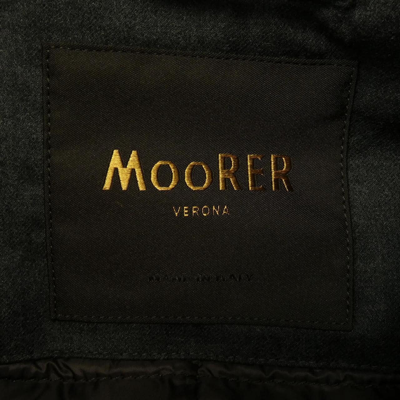 MOORER Leather Coat