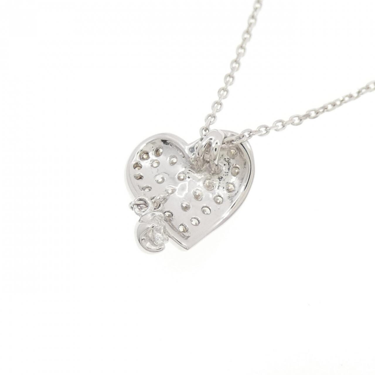 ヴァンドーム ハート ダイヤモンド ネックレス 0.30CT
