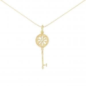 TIFFANY daisy key necklace