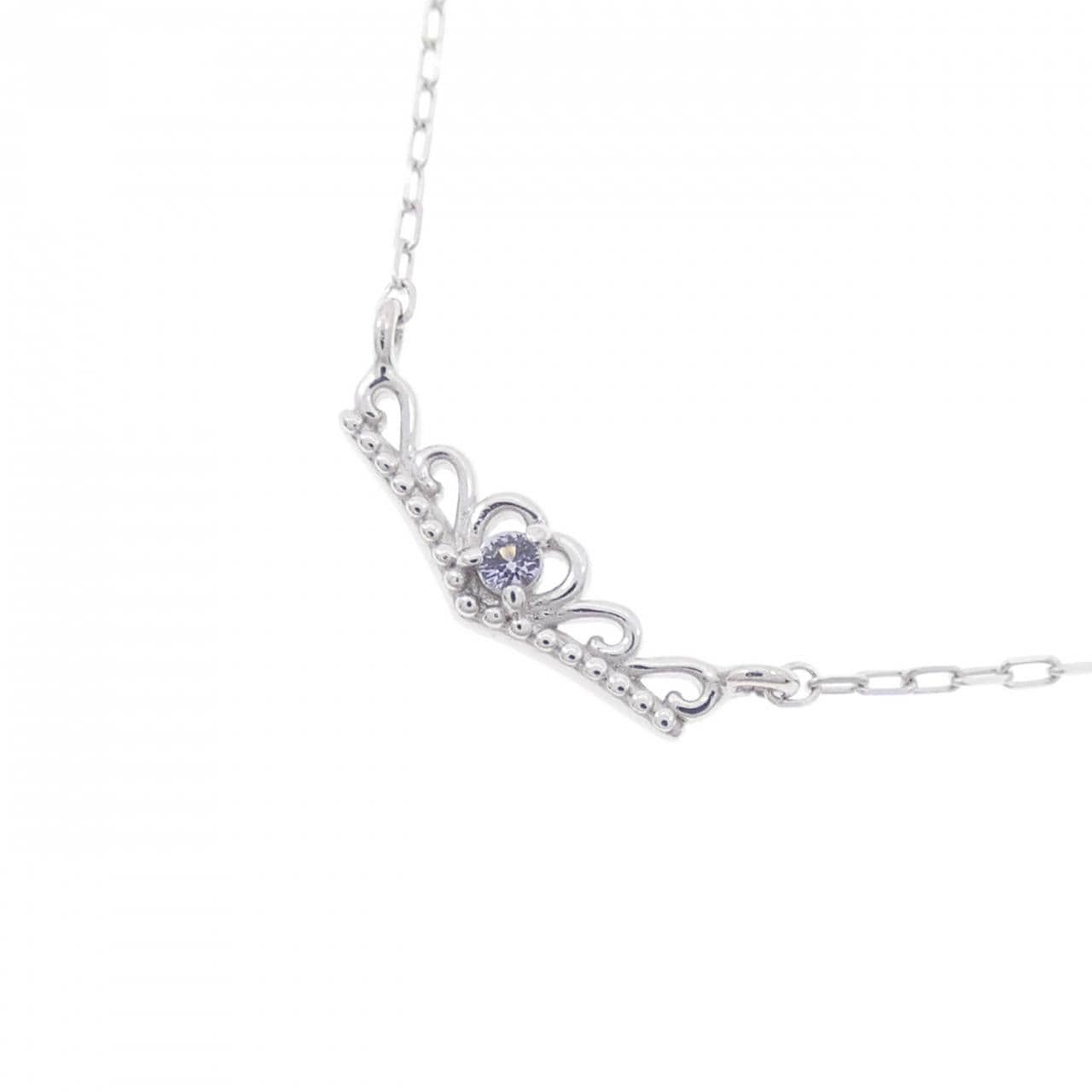 K10WG Tanzanite necklace