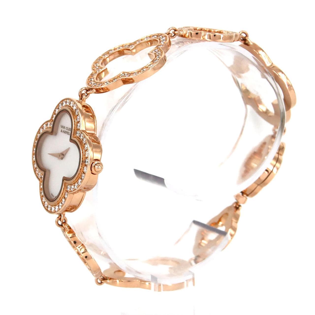 ヴァンクリーフ&アーペル アルハンブラ PG/D･ブレスD 2365149/VCARN5KC00 PG･RG クォーツ