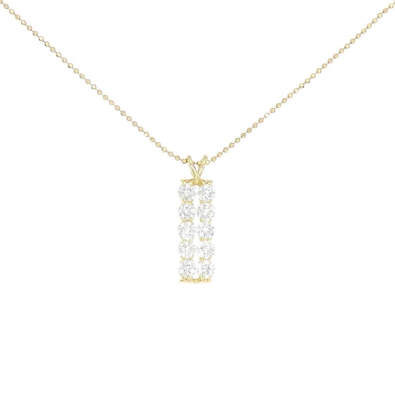 K18YG ダイヤモンド ネックレス 1.00CT