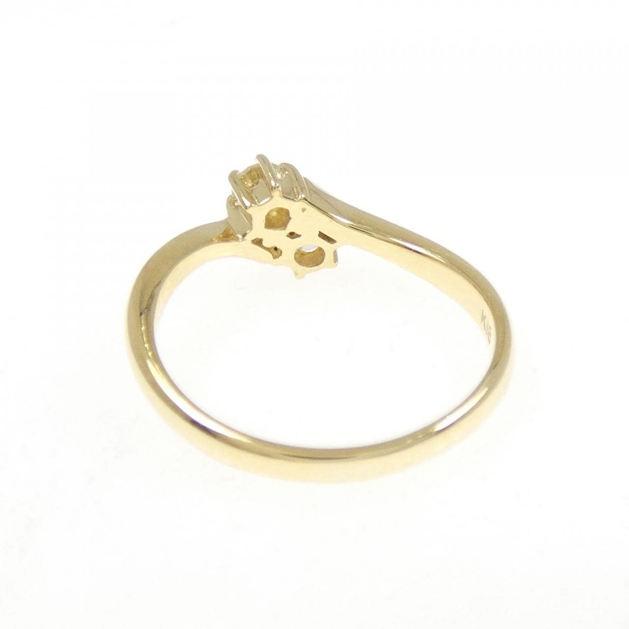 K18YG ダイヤモンド リング 0.22CT