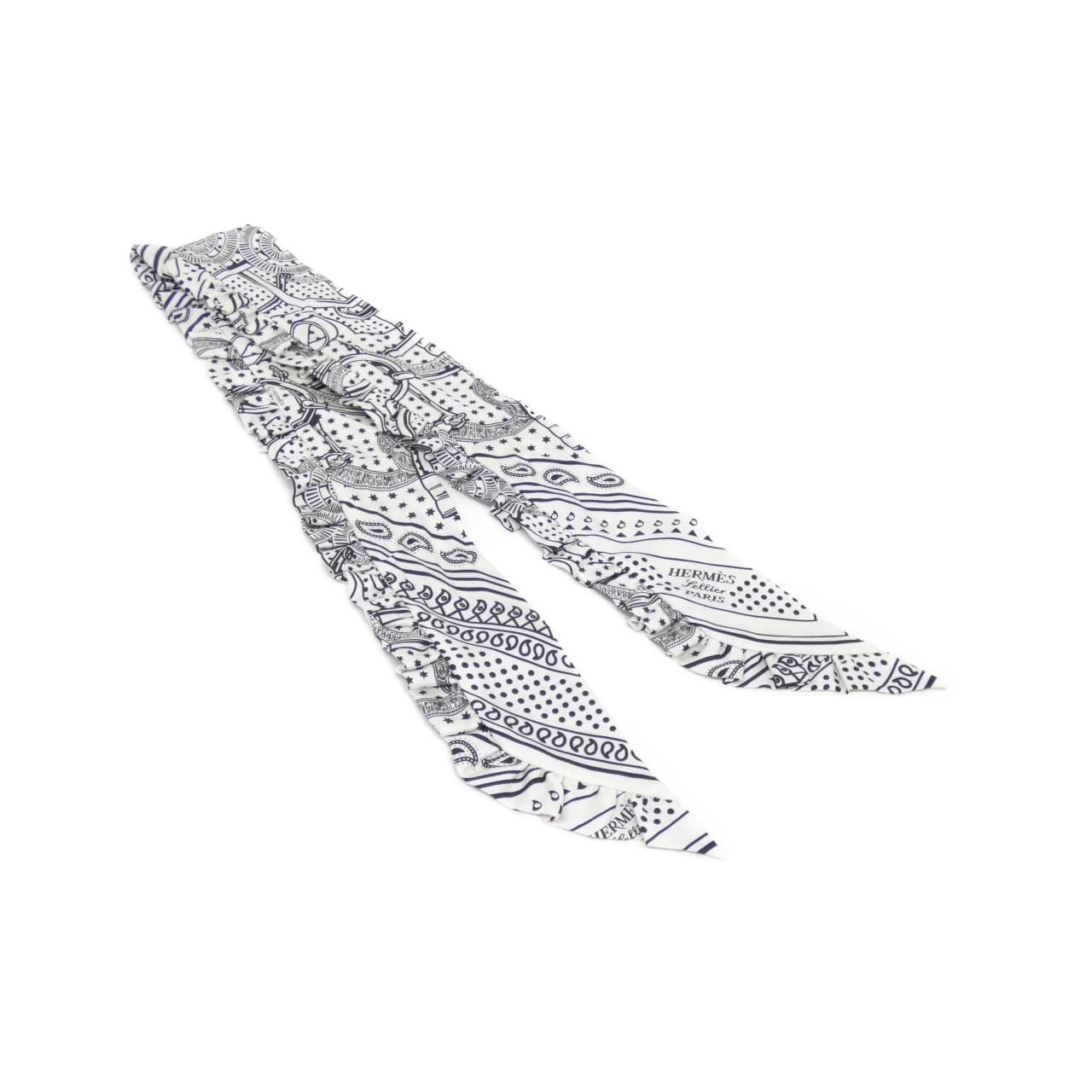 エルメス EPERON D'OR BANDANA ツイリー フリル 852978S スカーフ