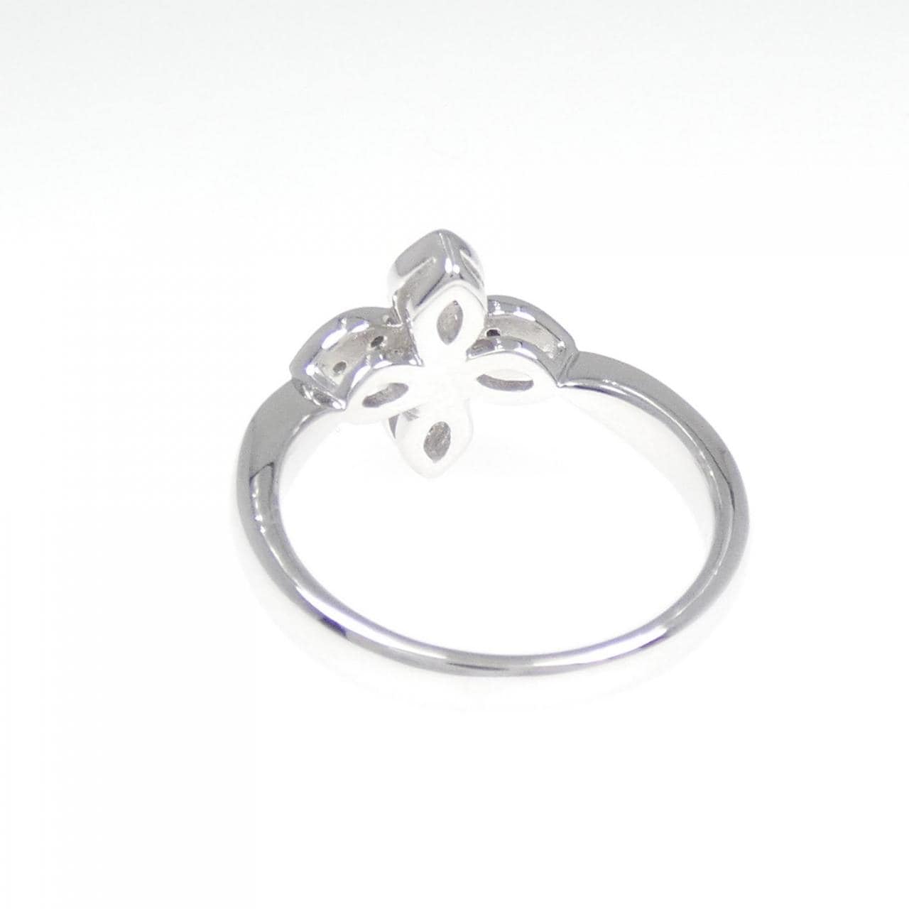 K18WG ダイヤモンド リング 0.17CT