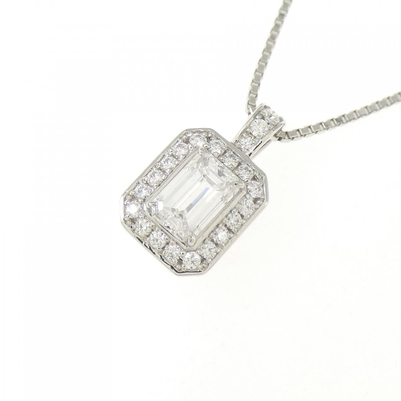 PT950/PT850 ダイヤモンド ネックレス 0.504CT