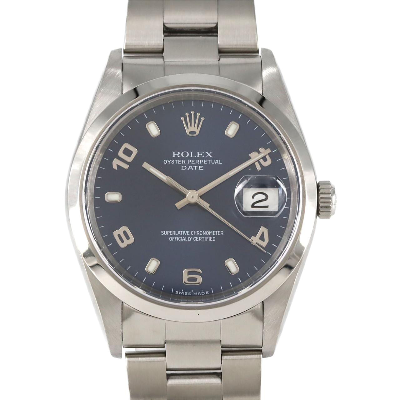 ロレックス オイスターパーペチュアルデイト 15200 SS 自動巻 Y番