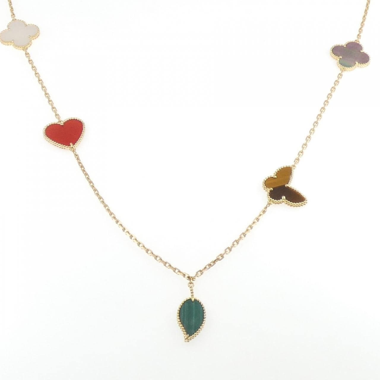 ヴァンクリーフ&アーペル ラッキーアルハンブラ 12モチーフ ネックレス