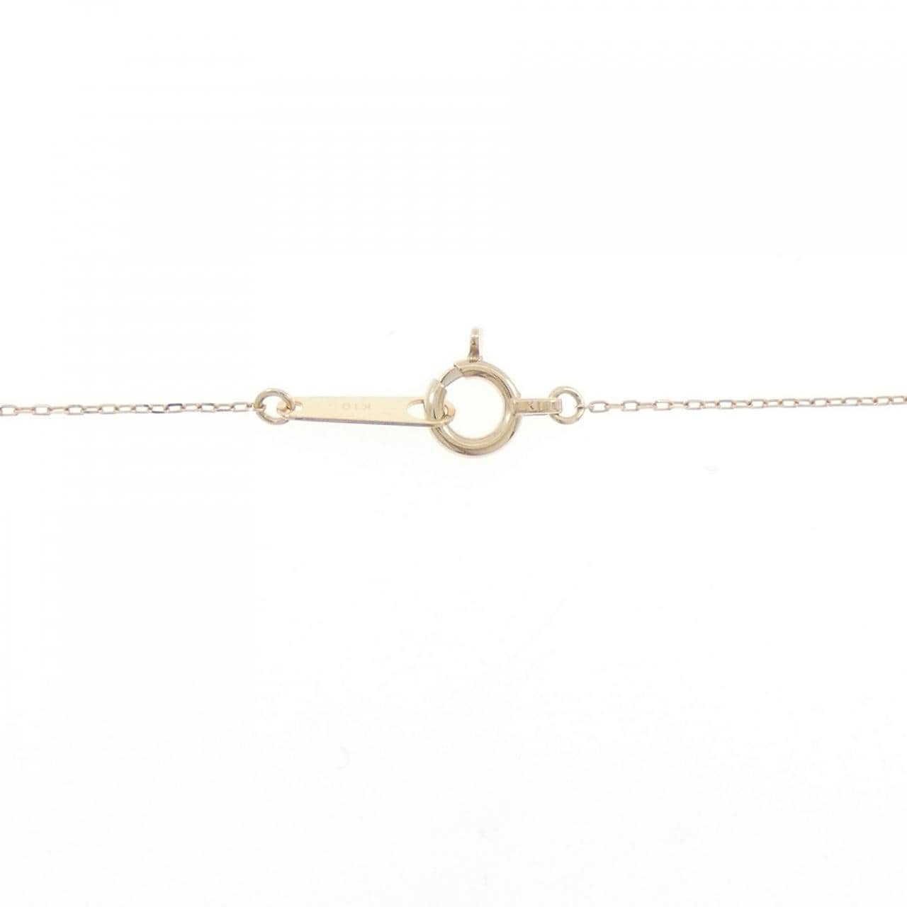 K10YG サファイヤ ネックレス