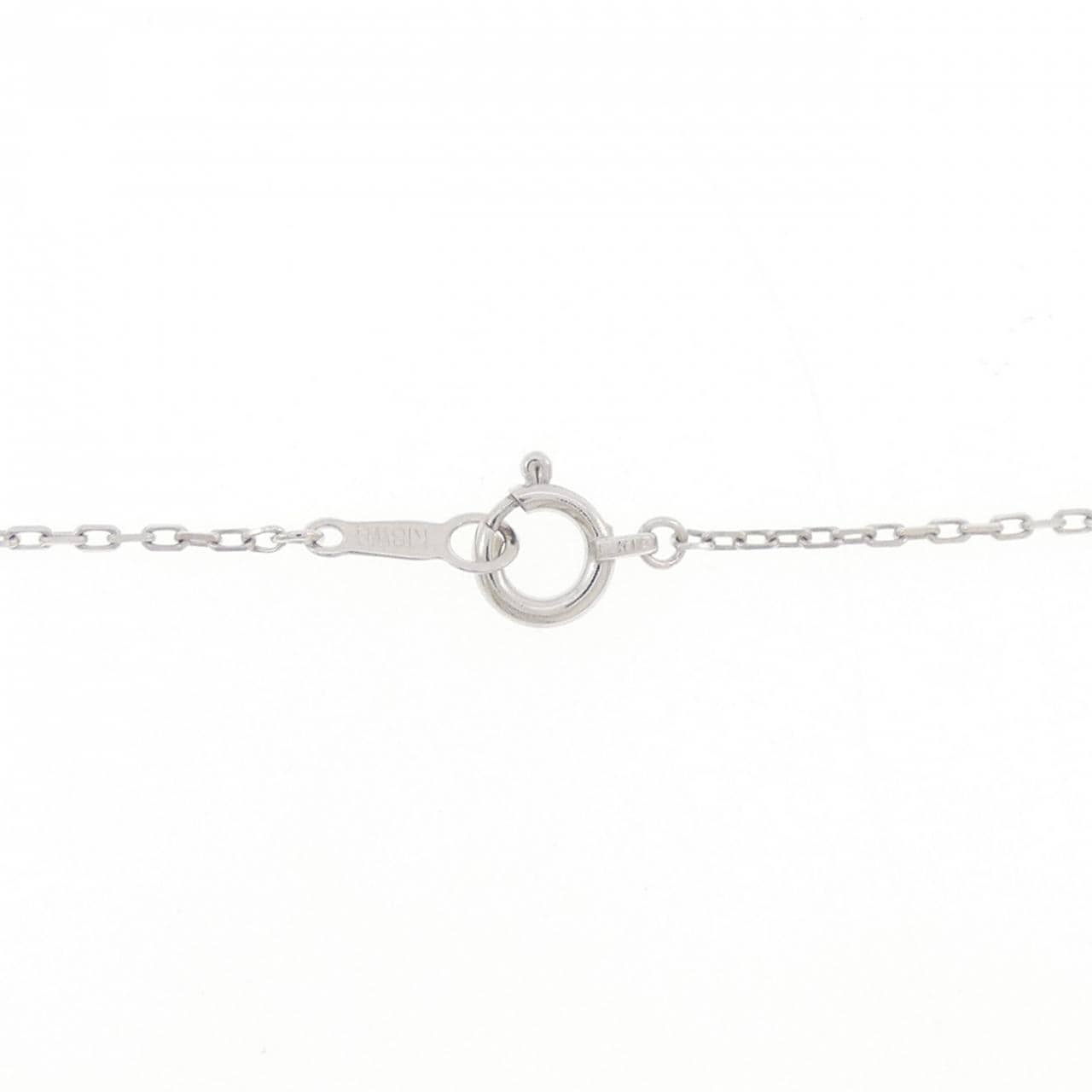K18WG ダイヤモンド ブレスレット 1.00CT
