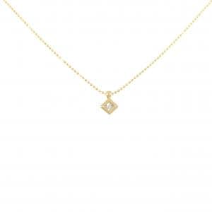 K18YG ダイヤモンド ネックレス 0.11CT