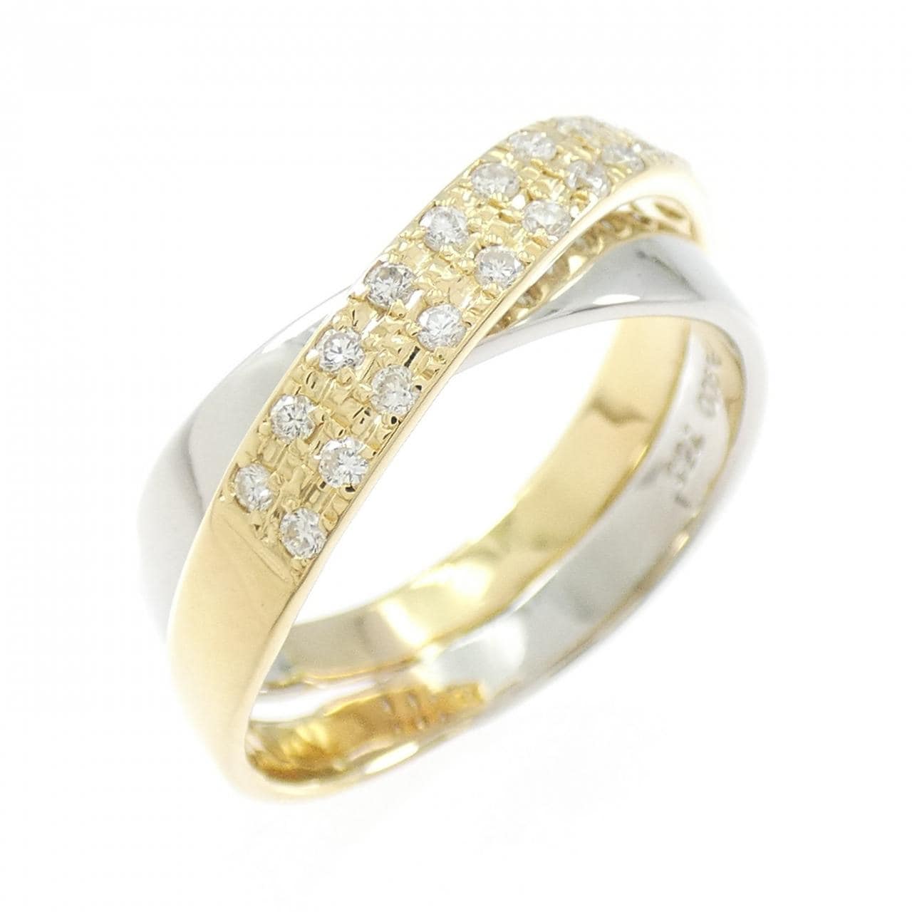 750/PT900 ダイヤモンド リング 0.26CT