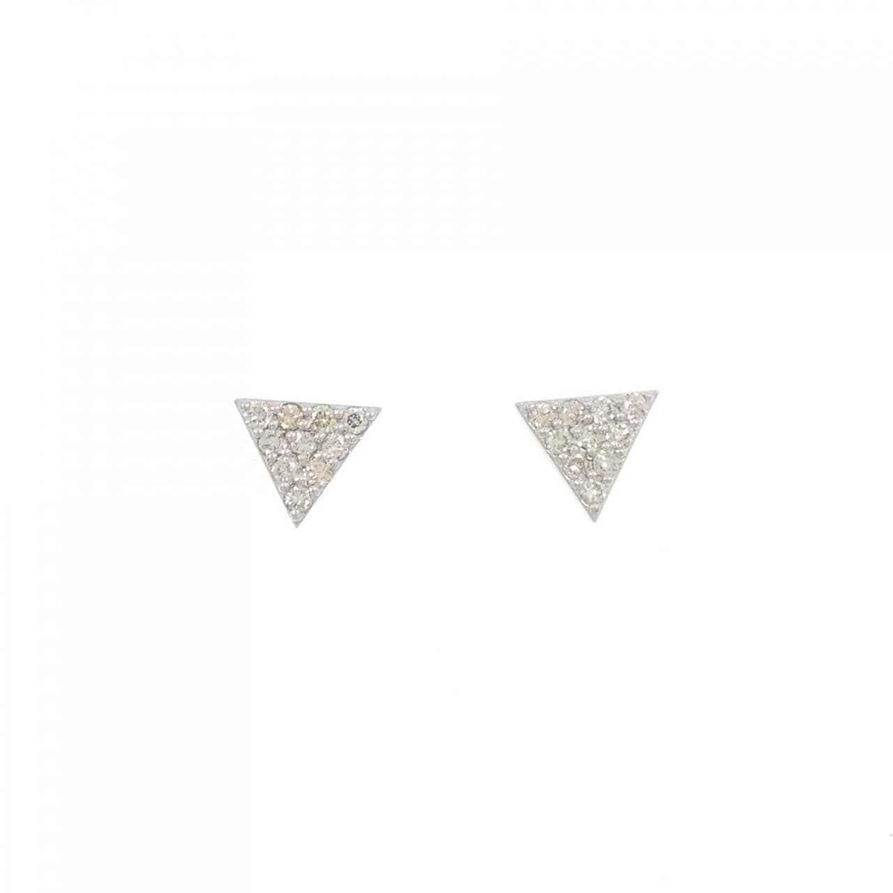 PT ダイヤモンド ピアス 0.20CT