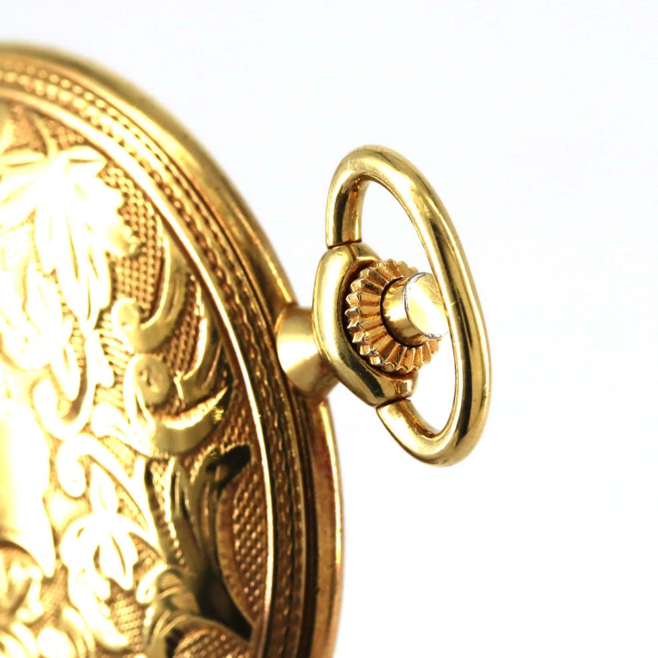 ロンジン カイチュウ YG YG 手巻