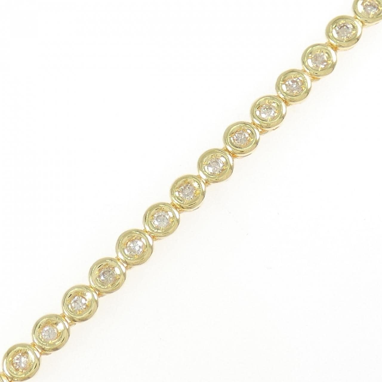 K18YG ダイヤモンド ブレスレット 1.00CT