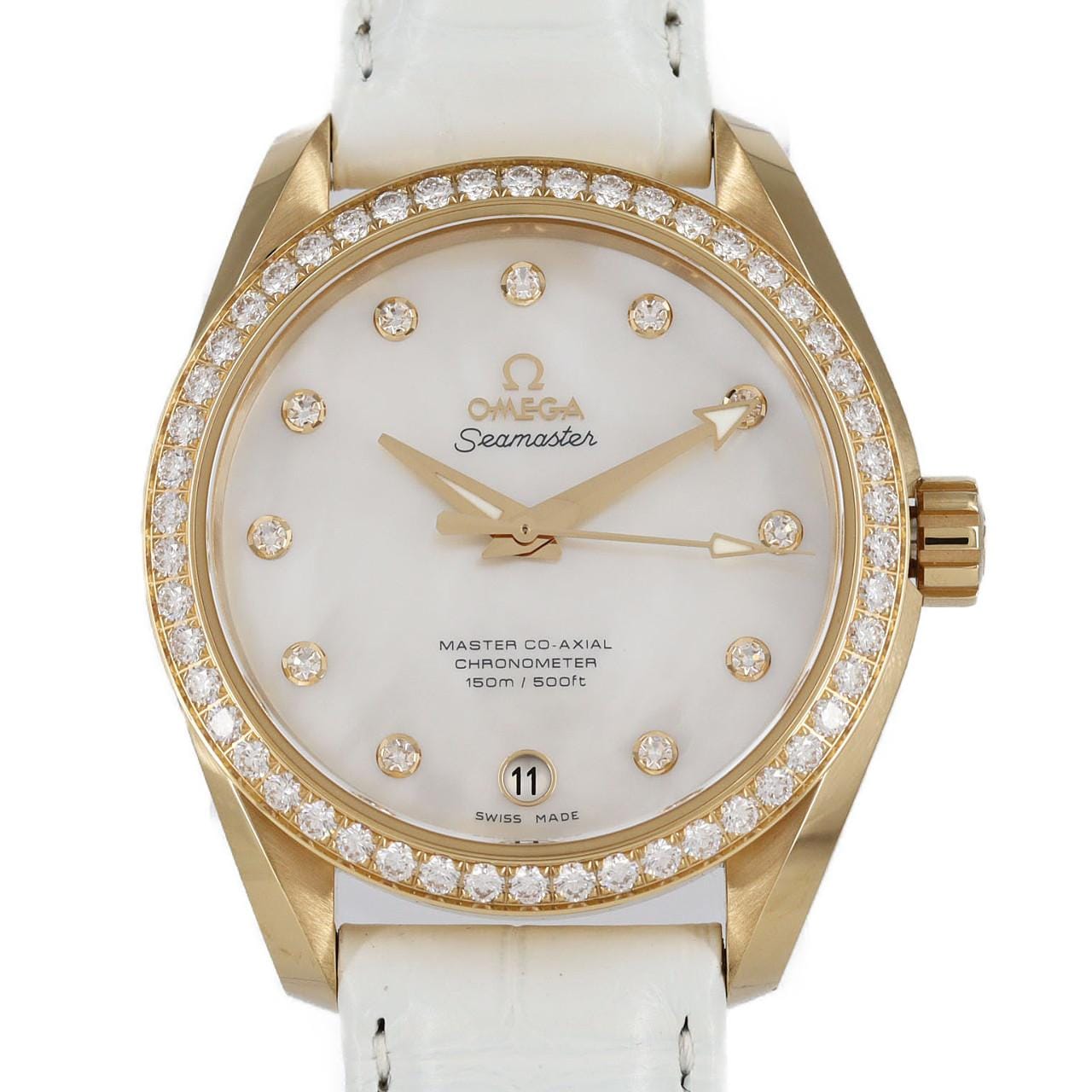 【新品】オメガ シーマスターアクアテラ YG/D･11P 231.58.39.21.55.002 YG 自動巻