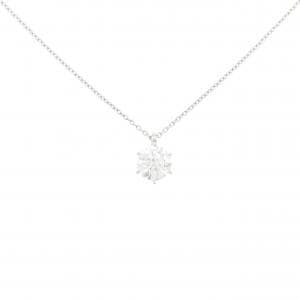 【リメイク】PT900/PT850 ダイヤモンド ネックレス 1.111CT G SI2 VG