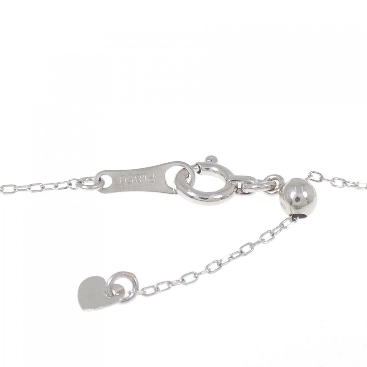 PT850 ダイヤモンド ネックレス 0.636CT G SI2 Good