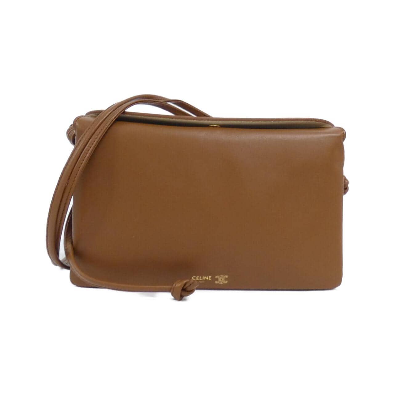 【新品】セリーヌ トリオ フラップ 10P862O86 ショルダーバッグ