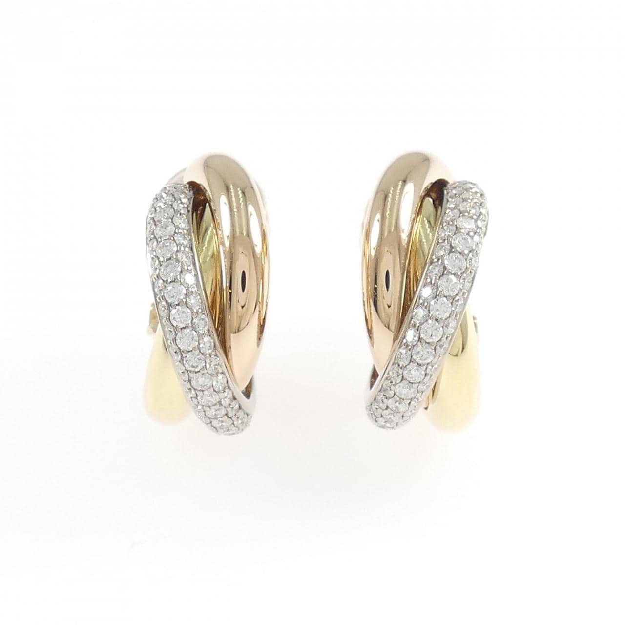 カルティエ トリニティ イヤリング