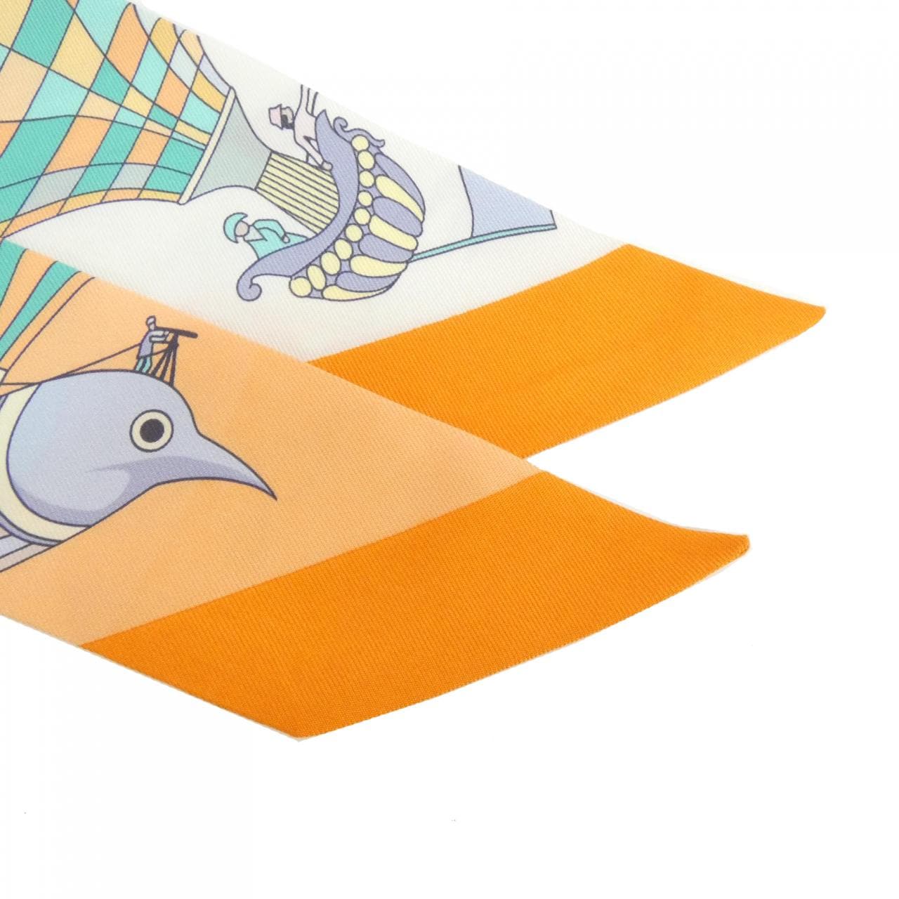 エルメス LES FOLIES DU CIEL ツイリー 061722S スカーフ