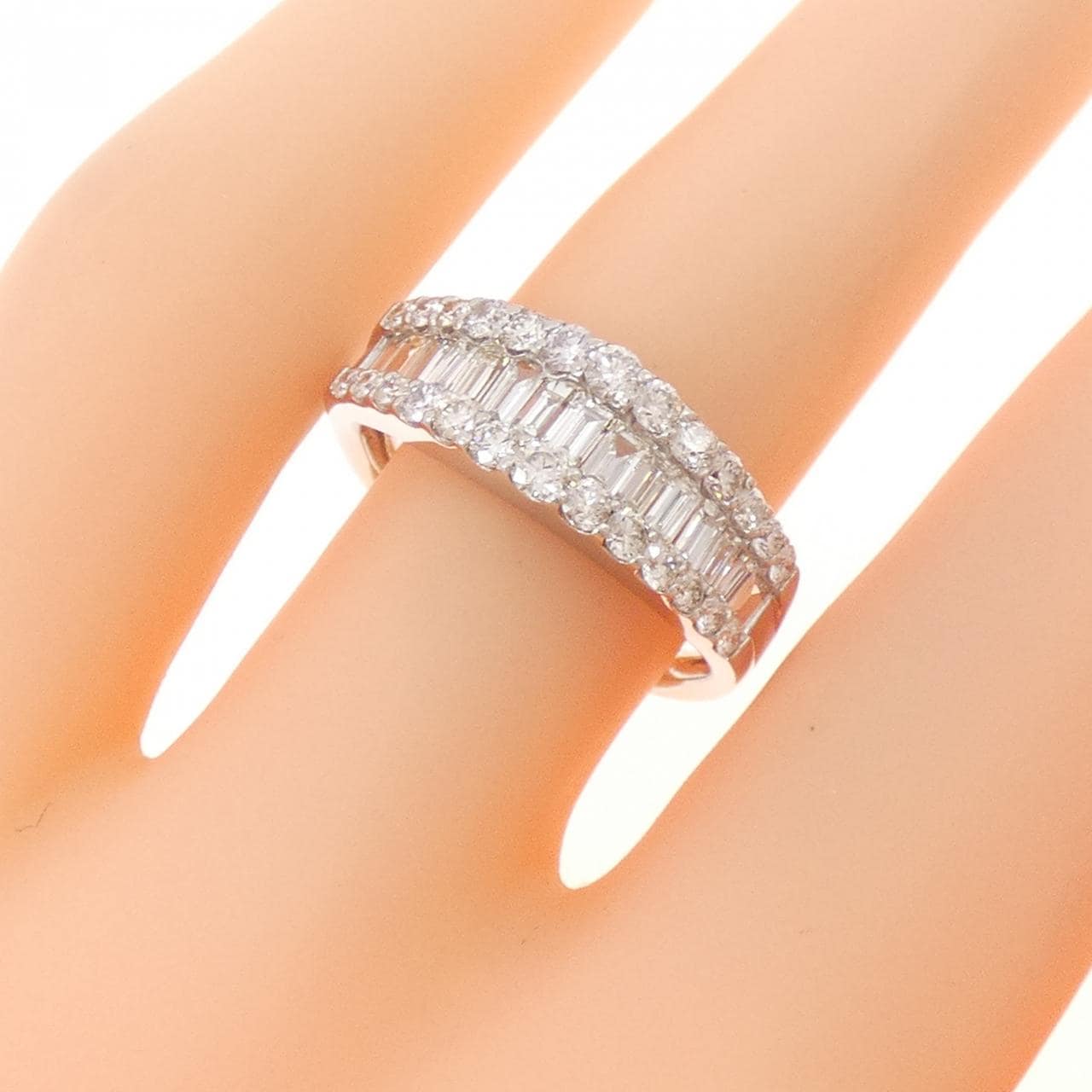 PT900 ダイヤモンド リング 1.00CT