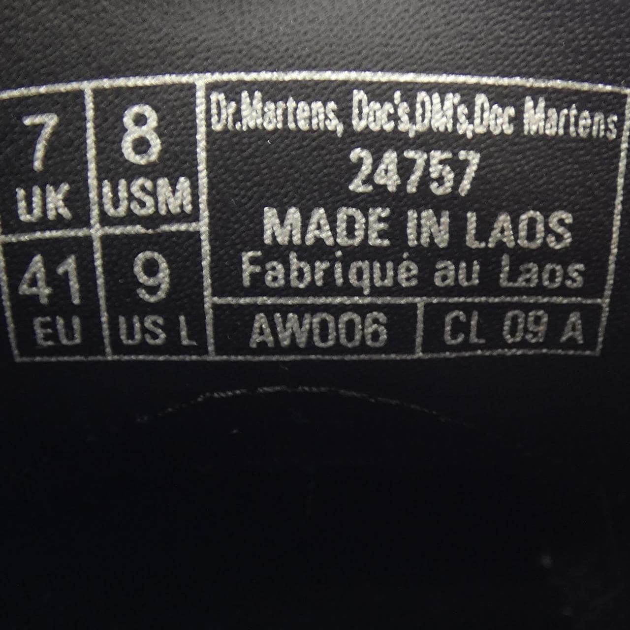 ドクターマーチン DR.MARTENS 24757 シューズ